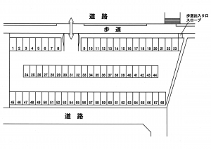 『おおつ野看護専門学校前駐車場』の画像