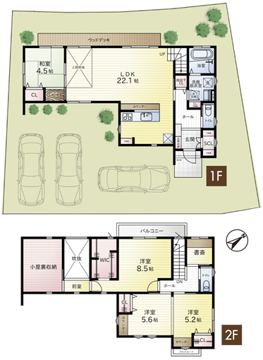 プラン02間取り図